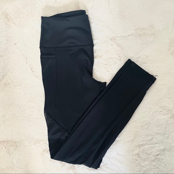 Seaav Athletic Leggings mesh panels sz S ♻️ - Picture 4 of 6